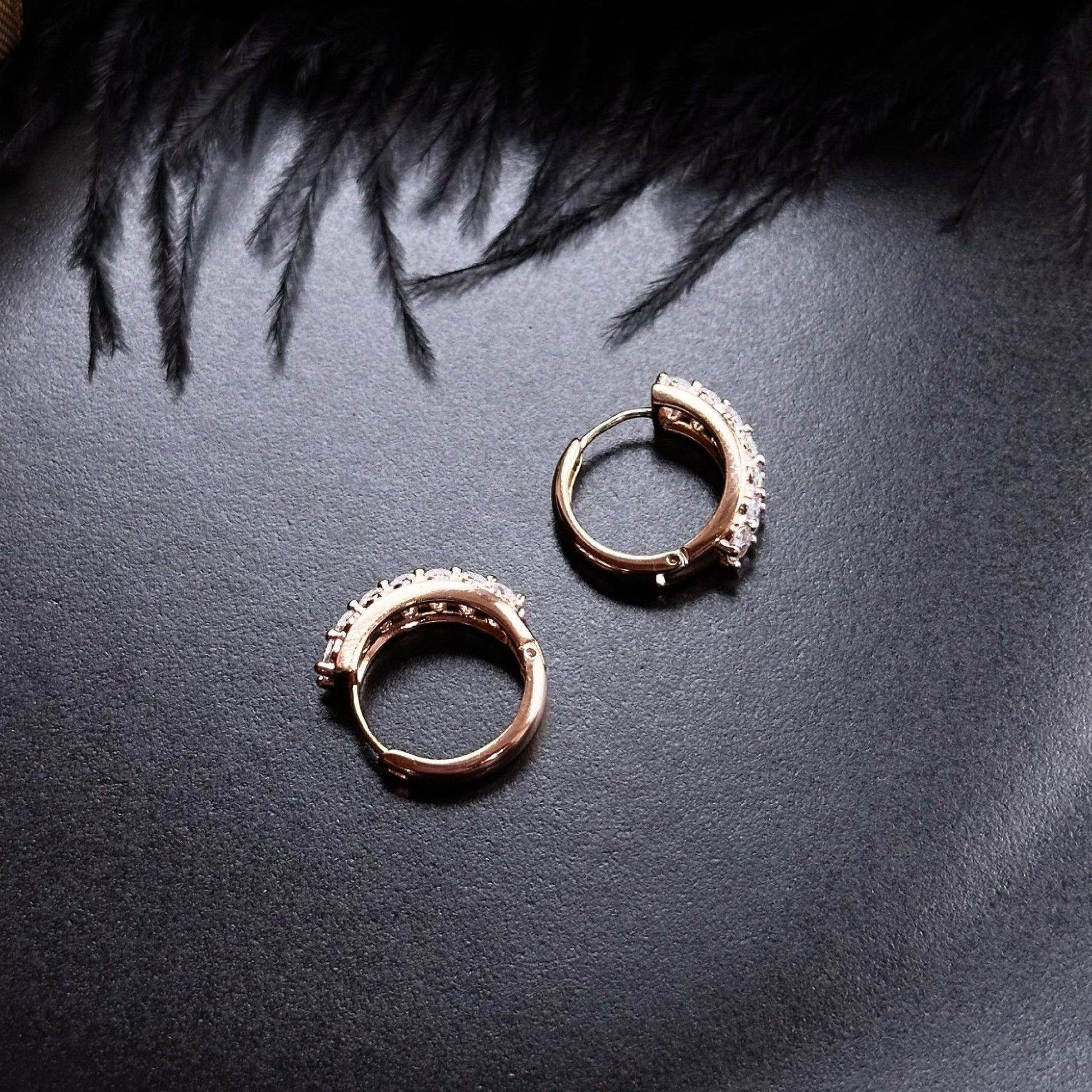 Adele - Gold Plated Hoop Earrings 18k earrings Elegant Earrings Everyday Earrings