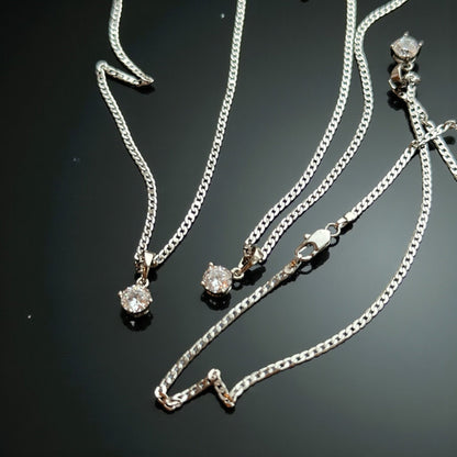 Apsudrabota kaklarota ar klasisku kulonu - 18k - apzeltita - rotas