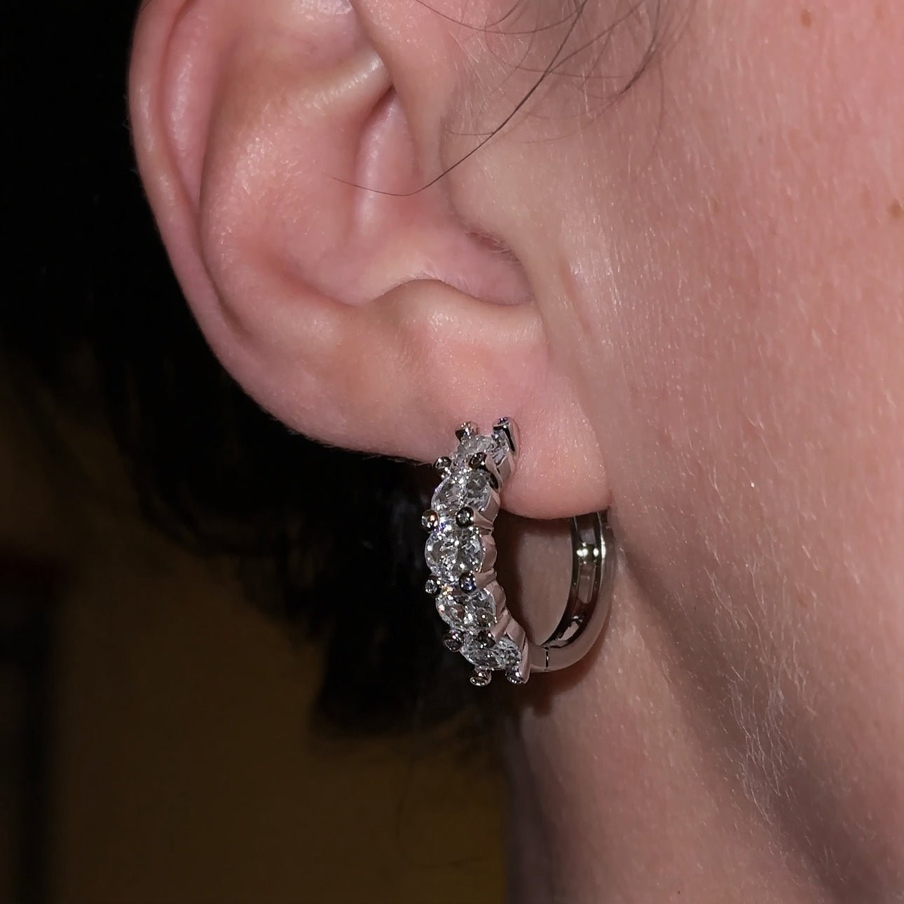  - Apsudraboti riņķīšu auskari - 2