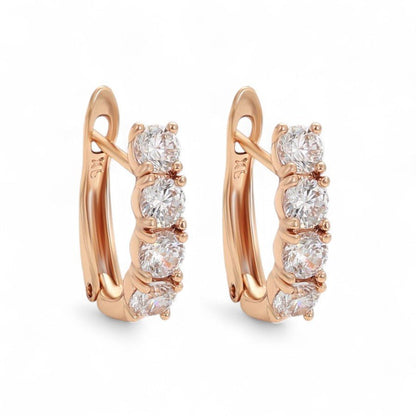 Apzeltīti auskari “Amēlija”