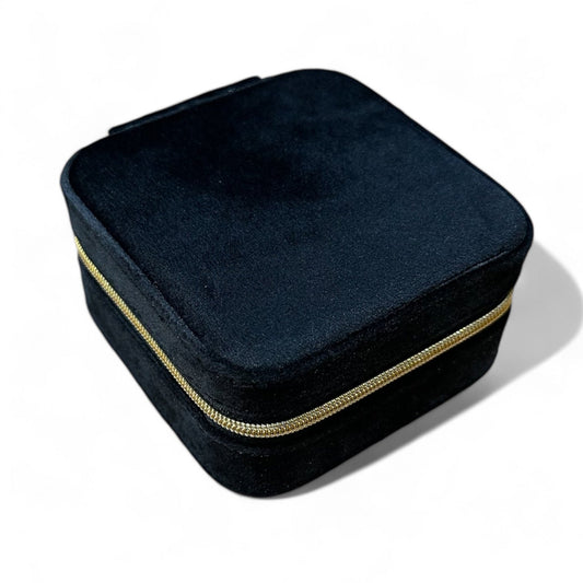 Black Velvet Jewelry Storage Box + FREE GIFT