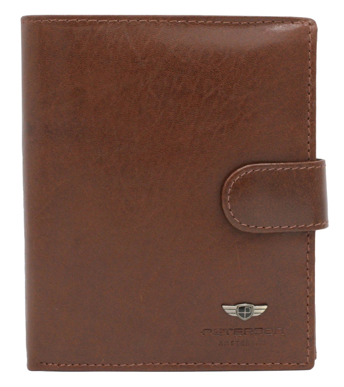 Brown Natural Leather Wallet for Men