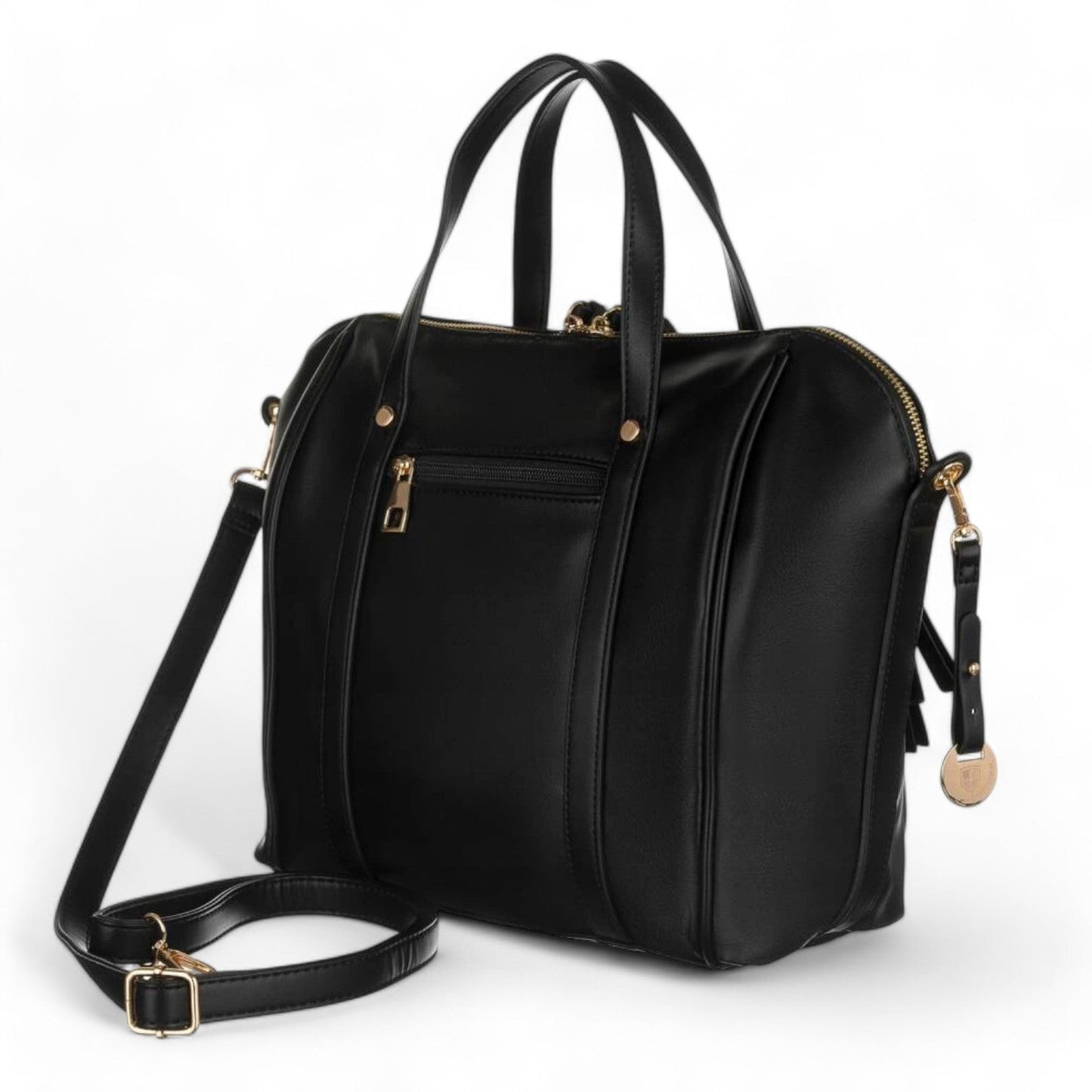 Classic Women's Handbag from Eco - Leather