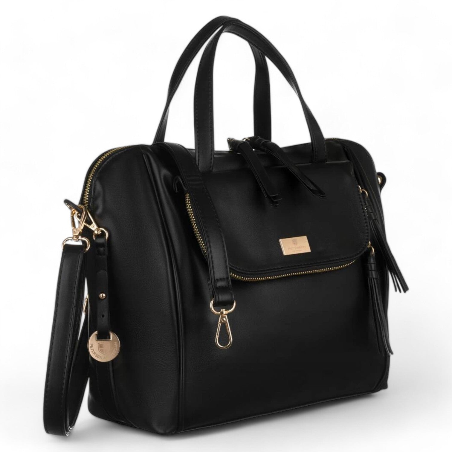 Classic Women's Handbag from Eco - Leather