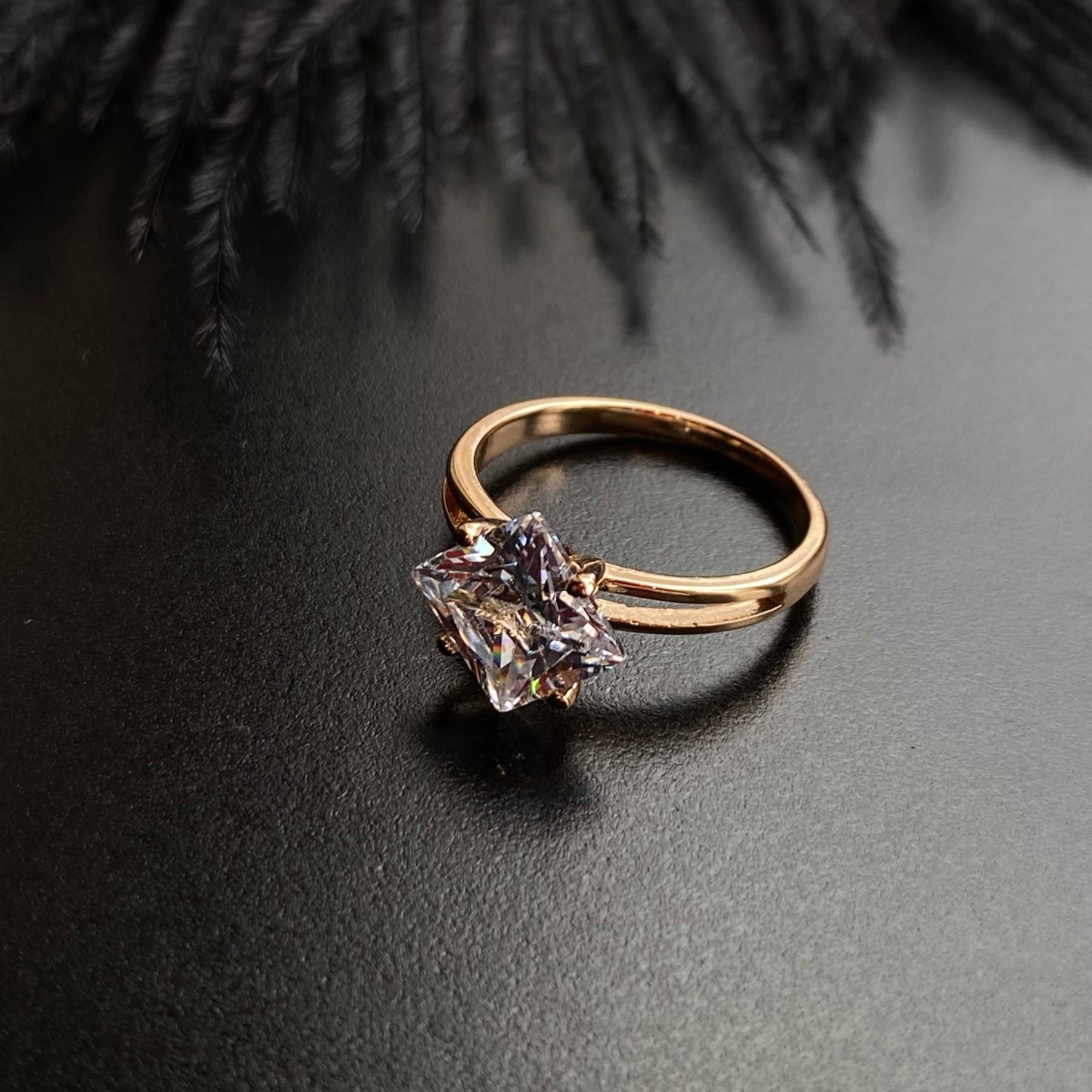 Diamond Dreams - Gold Plated Ring18k Gold RingDiamond dreams ringElegant gold ring