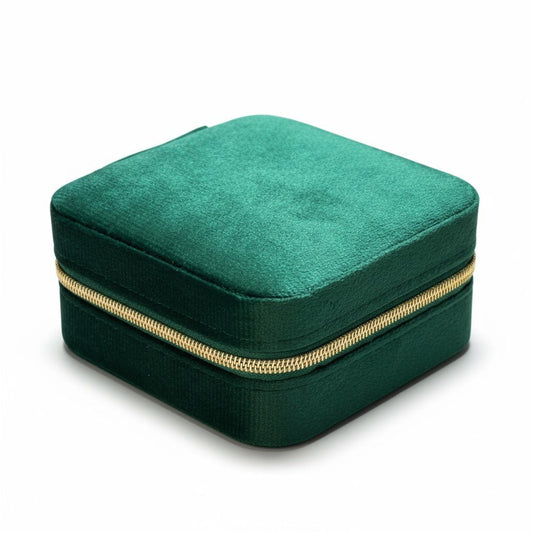Emerald Classic – Zaļa rotu lādīte – apzeltītas rotaslietas | Tavas Rotas