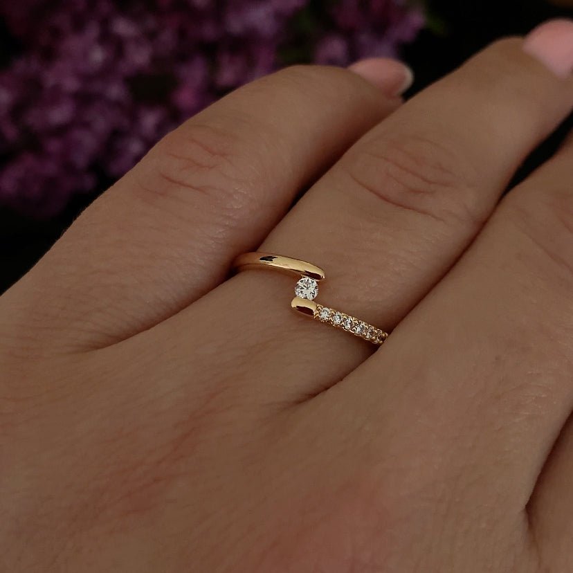 FINE GOLD PLATED RING -