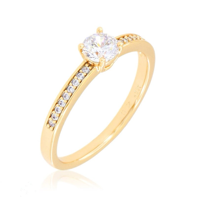 FINE GOLD PLATED RING -