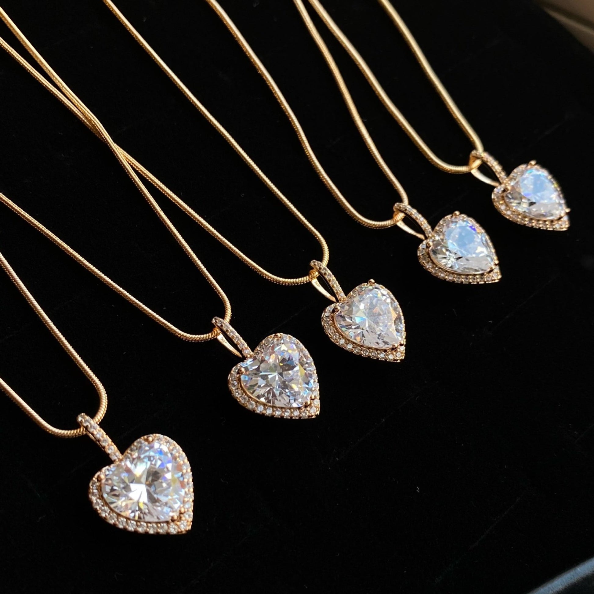 Heart Radiance 18k Gold - Plated Necklace