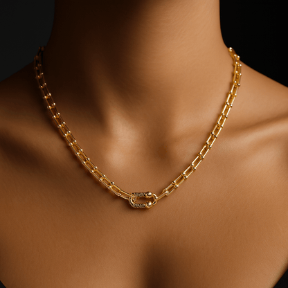 Luna Chain – 14k apzeltīta kaklarota - 18k - apzeltita - rotas