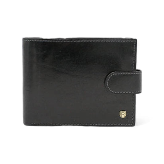 Natural Leather Wallet for MenBlack leather wallethorizontal wallet designluxury leather wallet