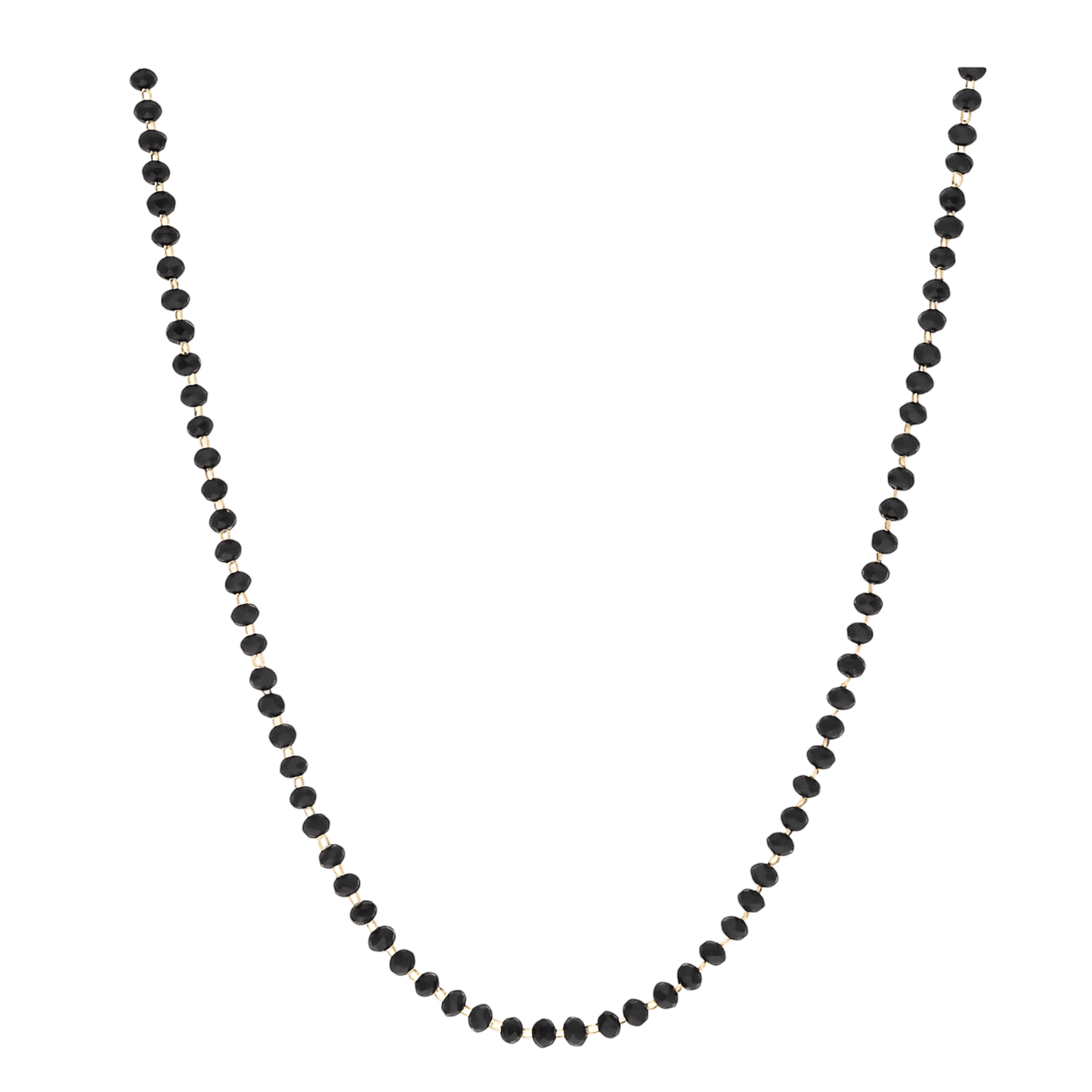 ❗️Pre order❗️Melnu kristāliņu kaklarota – ,