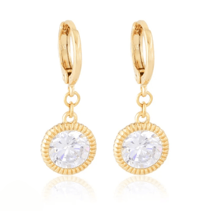  - Radiant Drop – auskari ar mirdzošu kristālu - 1