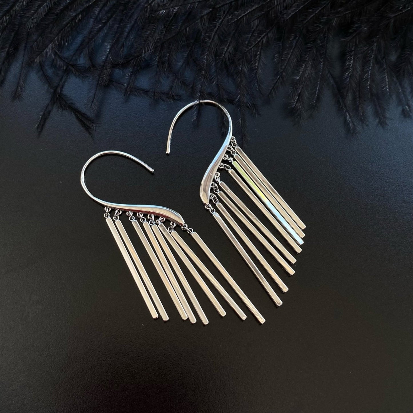 STAINLESS STEEL EARRINGS -