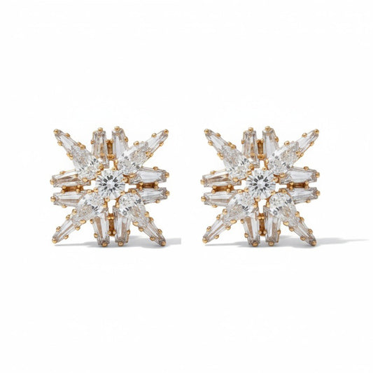 Star Luxe – Apzeltīti klipši ar cirkonijiem – apzeltītas rotaslietas | Tavas Rotas