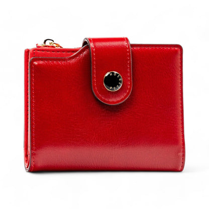 Women's Eco - Leather Wallet Red